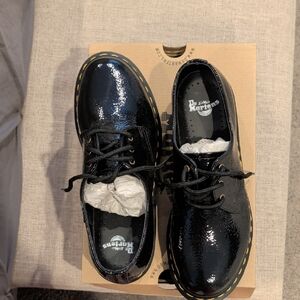 Dr. Martens Black Patent Leather Shoes